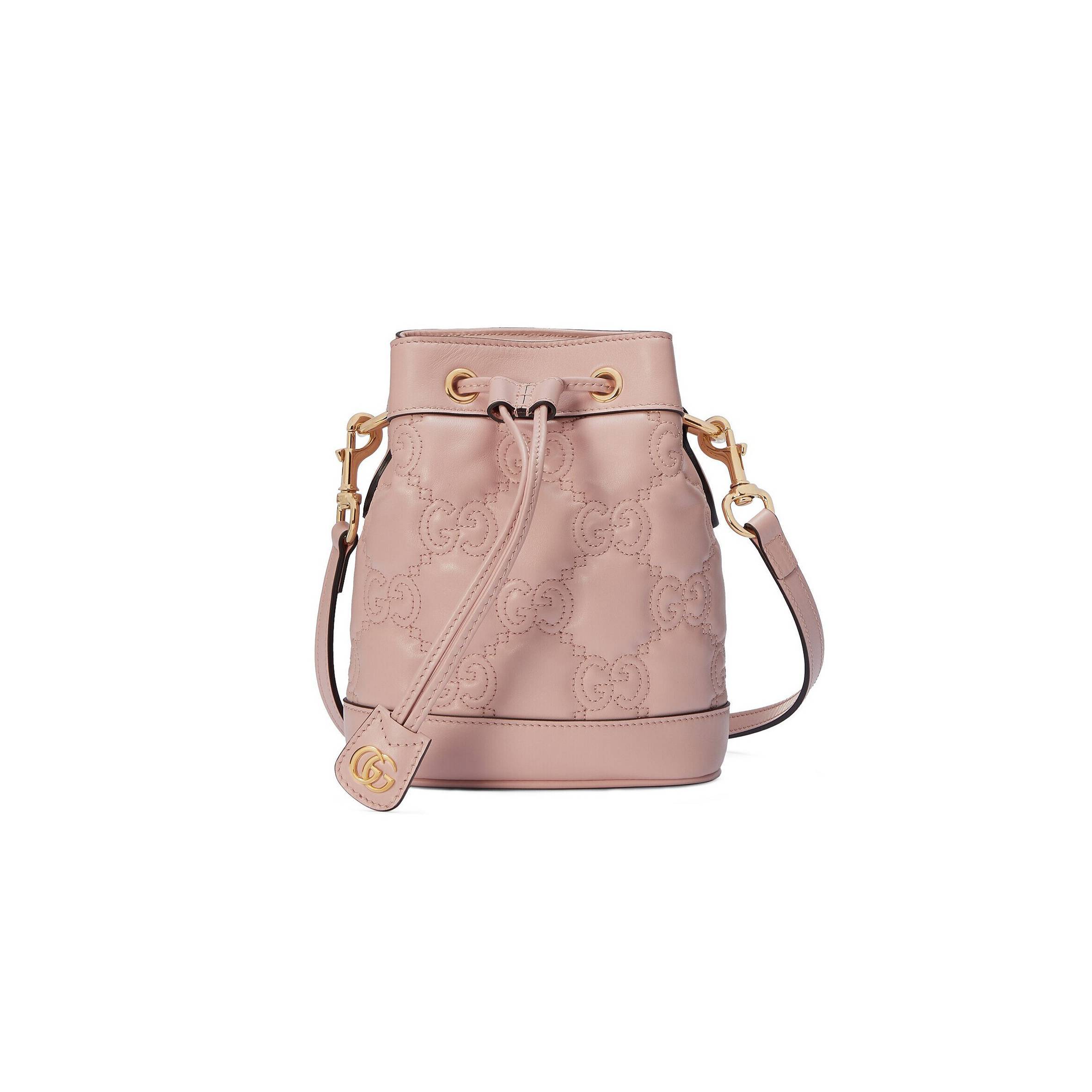 GUCCI GG MATELASSÉ BUCKET BAG  26023259 (20*16*9.5cm)