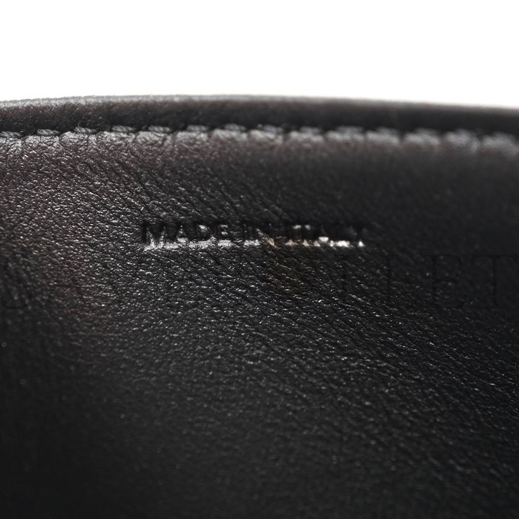 CELINE SHINY CALFSKIN TEEN TRIOMPHE BLACK (18*14*6cm)